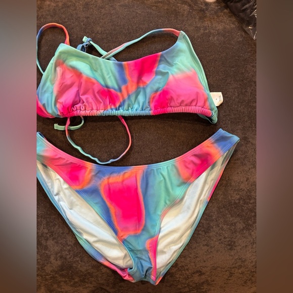 Wild Fable Pastel Tie-Dye Bikini - Picture 1 of 3